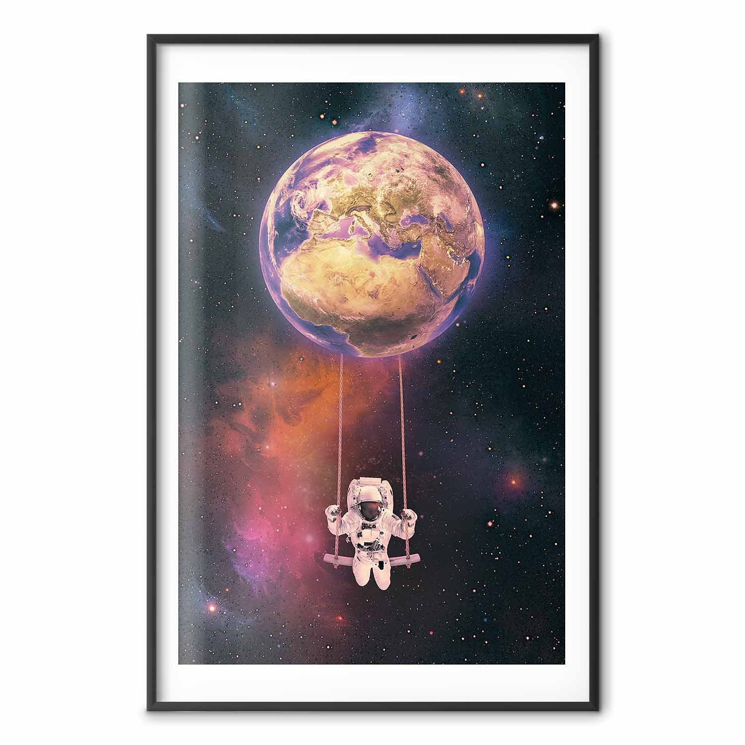 Cosmic Swing Stars Poster
