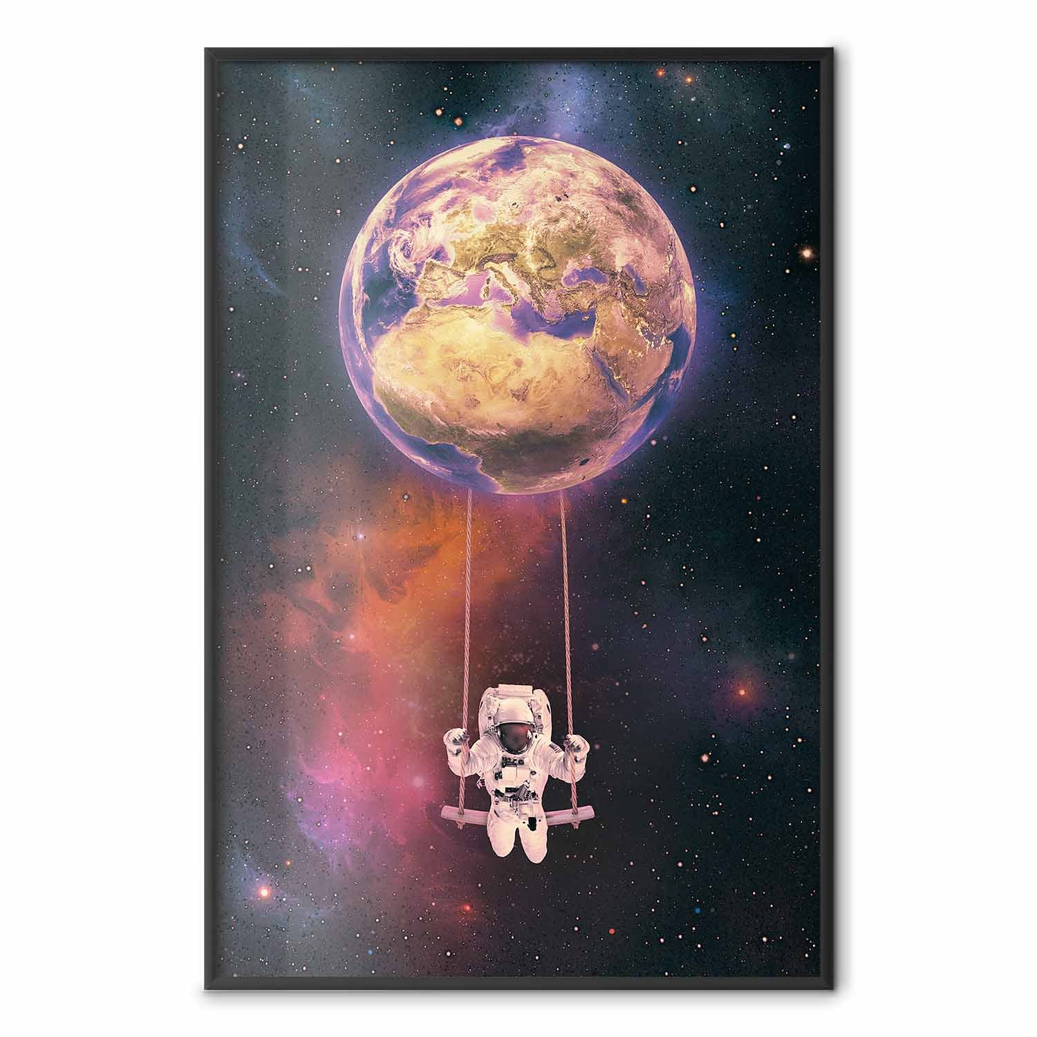 Cosmic Swing Stars Poster