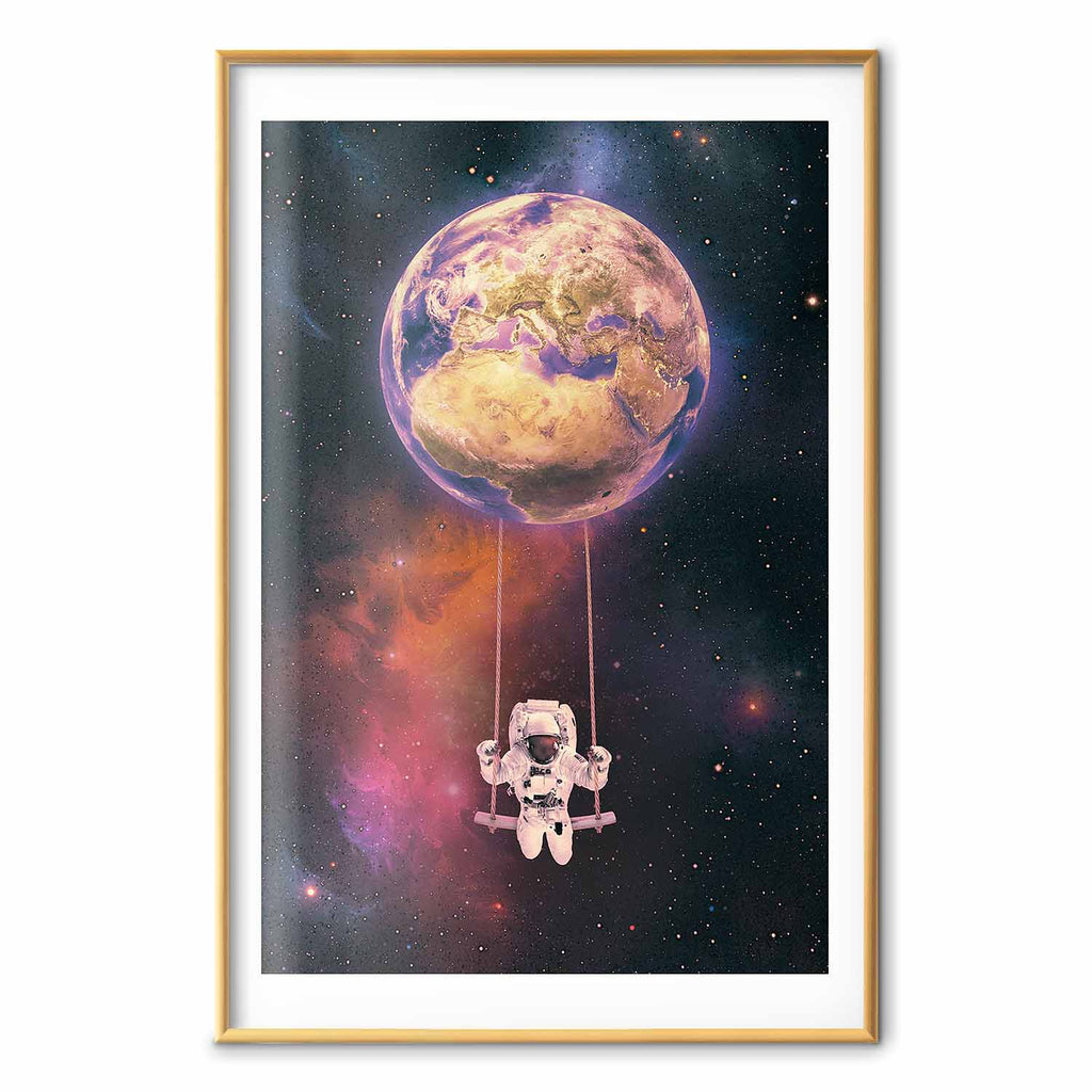 Cosmic Swing Stars Poster