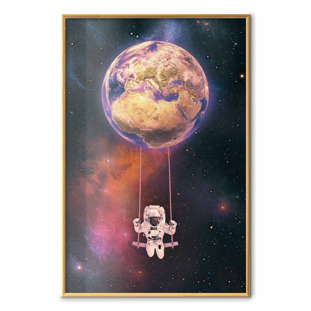 Cosmic Swing Stars Poster