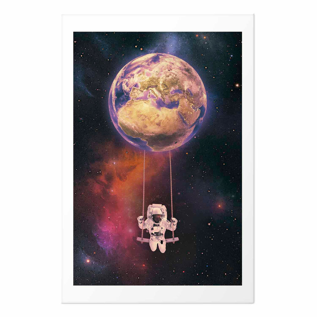 Cosmic Swing Stars Poster