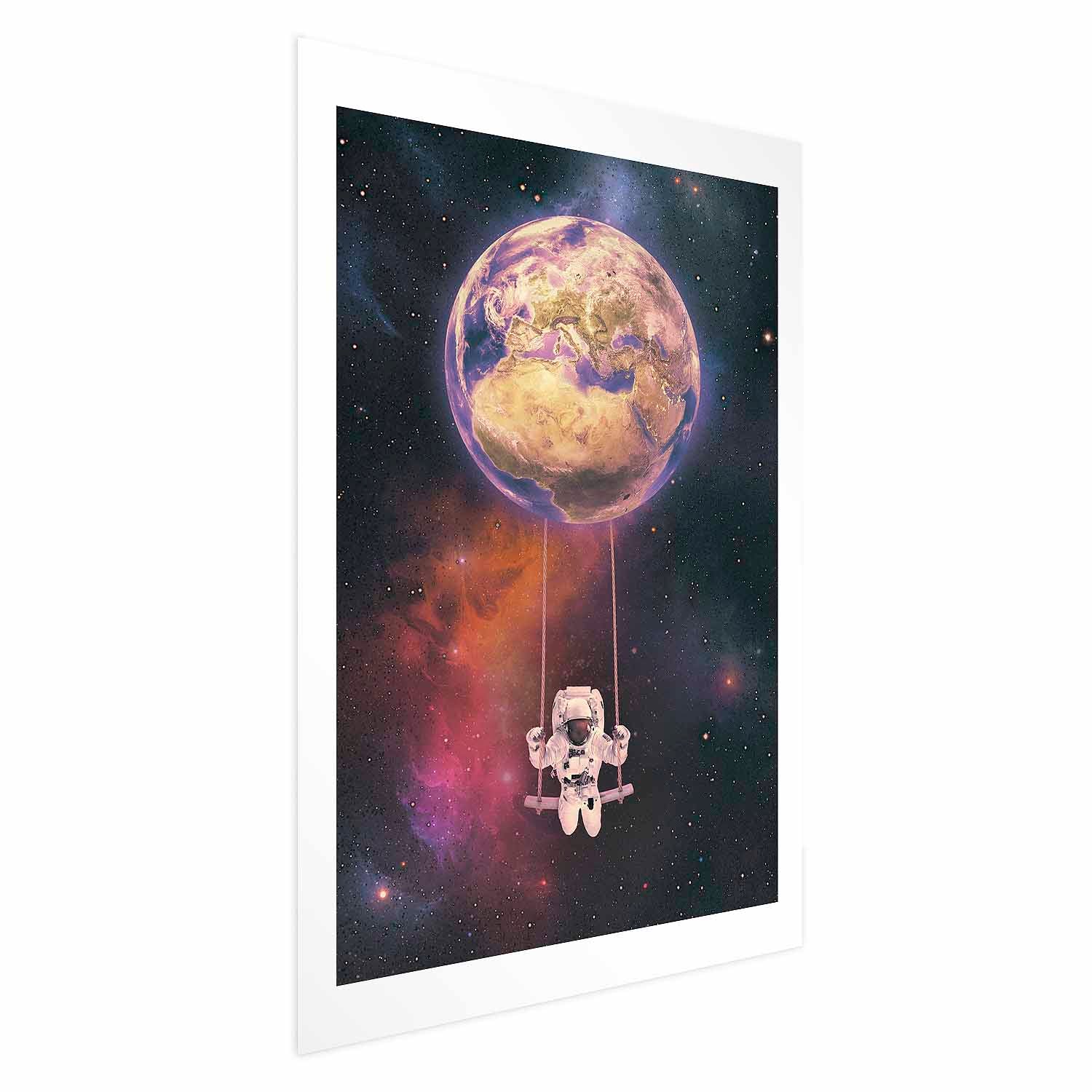 Cosmic Swing Stars Poster