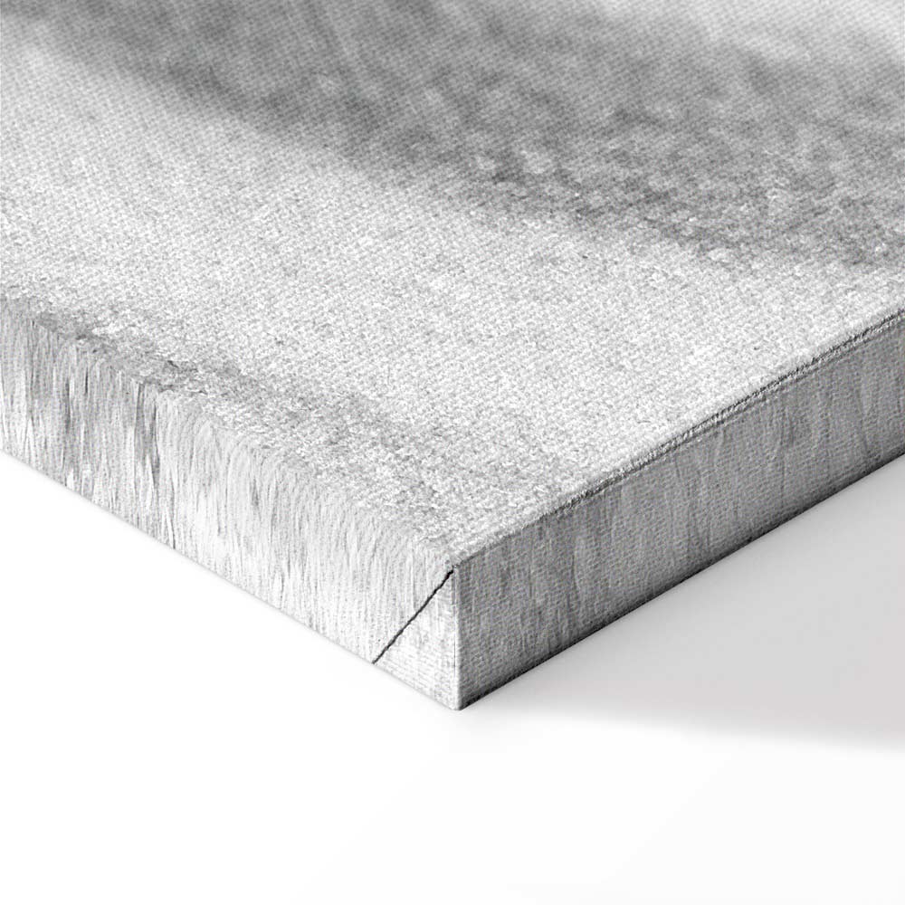 Zen Sand Garden Karesansui Vertical Canvas Print