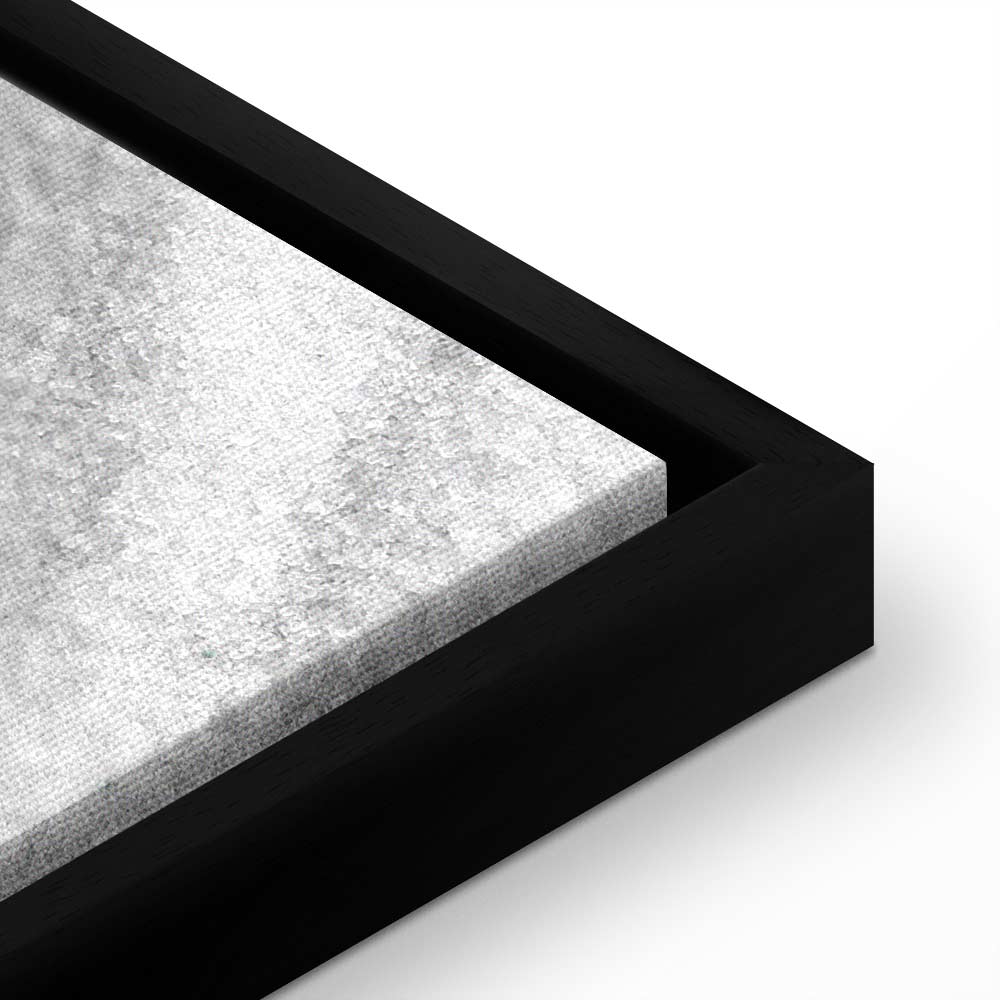 Zen Sand Garden Karesansui Vertical Canvas Print