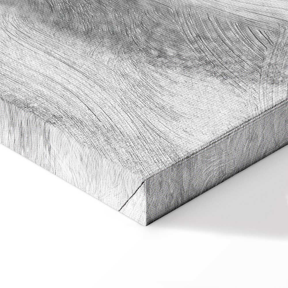 Zen Sand Garden Karesansui Vertical Canvas Print