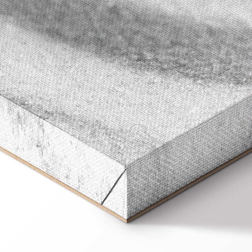 Zen Sand Garden Karesansui Vertical Canvas Print