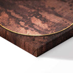 Abstract Nature Sounds Vertical Canvas Print