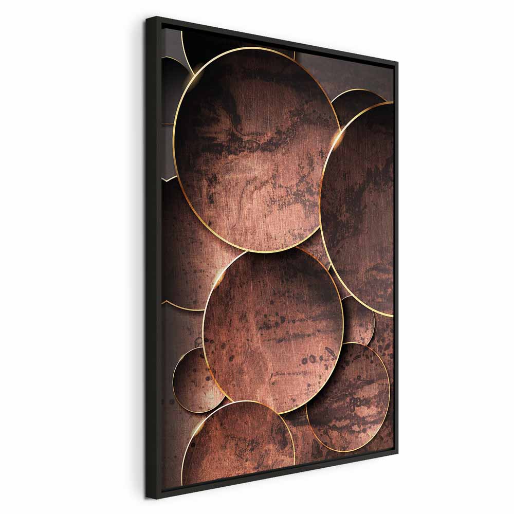 Abstract Nature Sounds Vertical Canvas Print