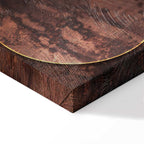 Abstract Nature Sounds Vertical Canvas Print