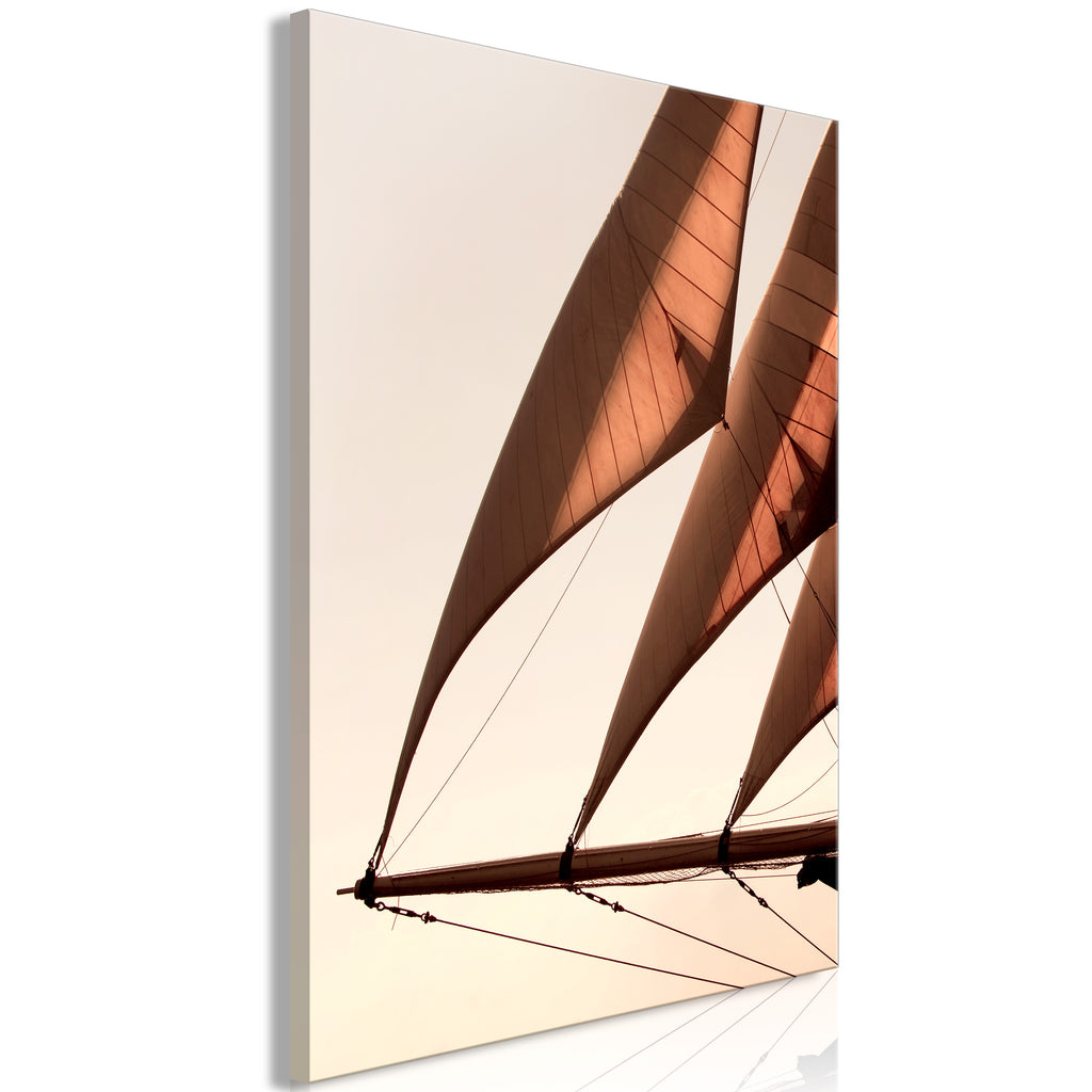 Canvas Print Sea Wind Vertical 1 Part
