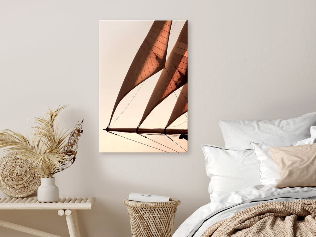 Canvas Print Sea Wind Vertical 1 Part
