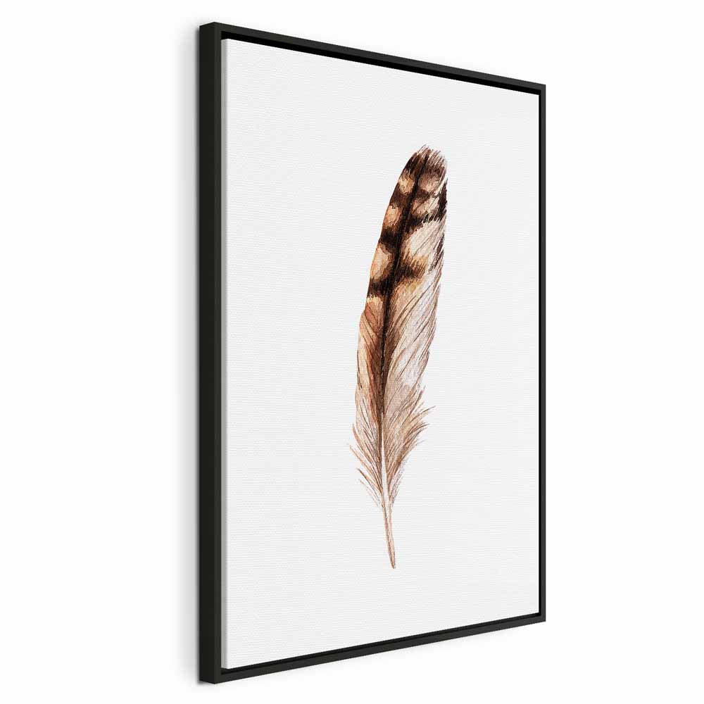 Magic Feather Bird Nature Canvas Print