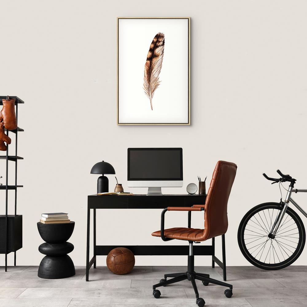 Magic Feather Bird Nature Canvas Print