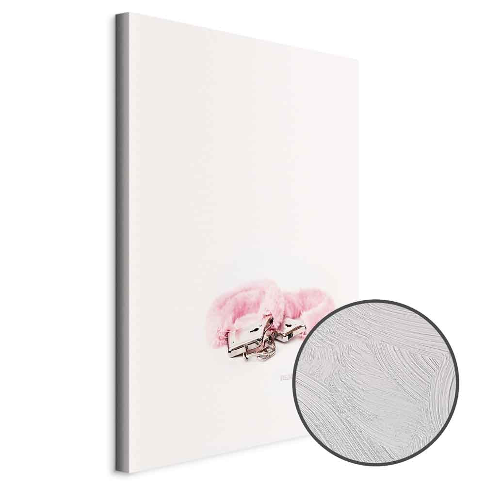 Abstract Inscriptions Vertical Canvas Print