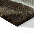 Green Abstract Texture Vertical Canvas Print