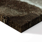 Green Abstract Texture Vertical Canvas Print