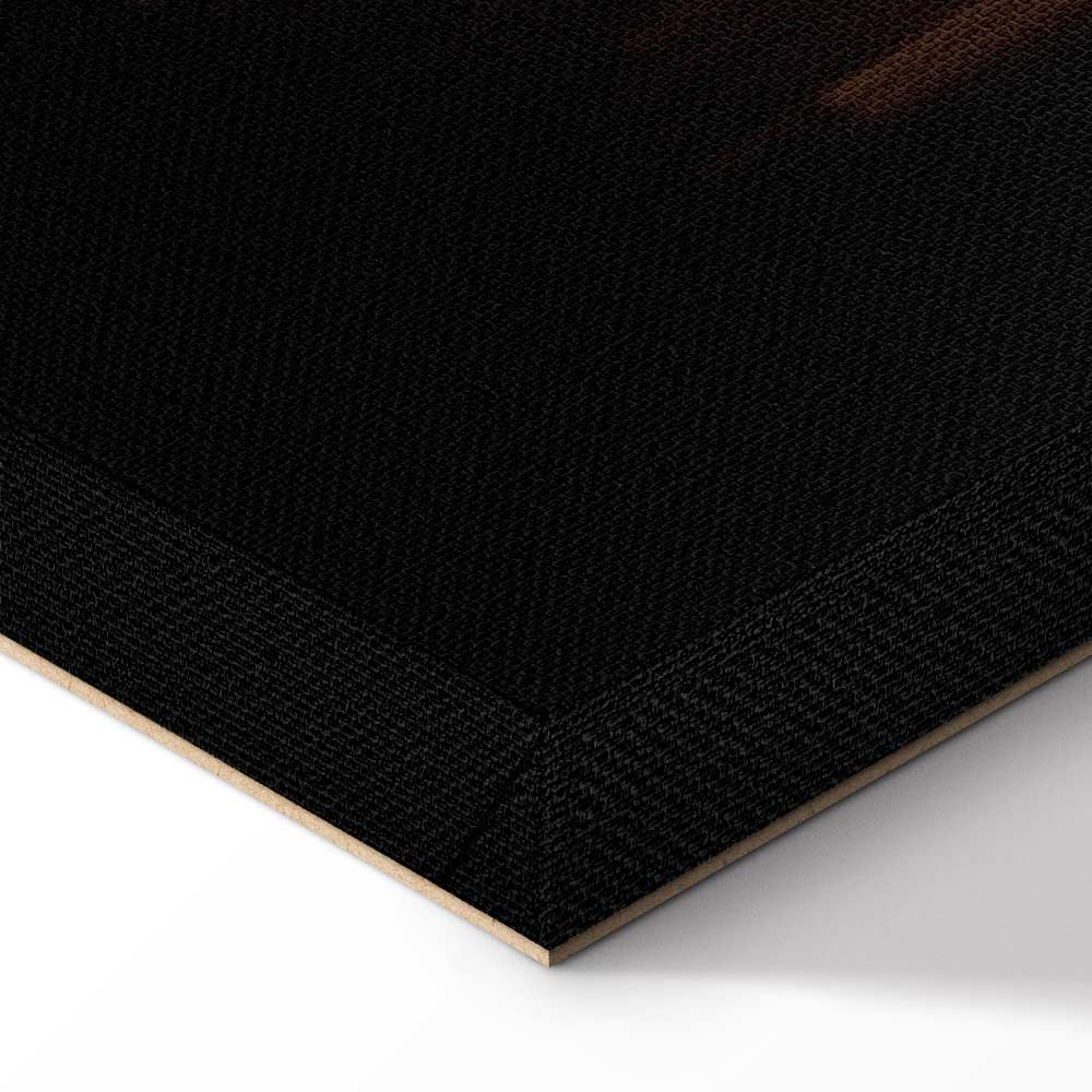 Abstract Gold Texture Wide Canvas Print