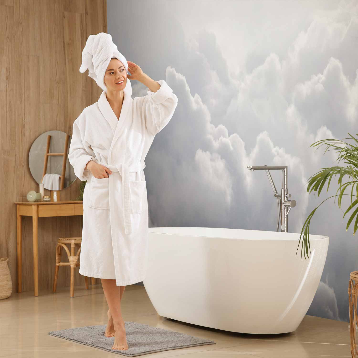 Light Cloudscape Sky Wall Mural