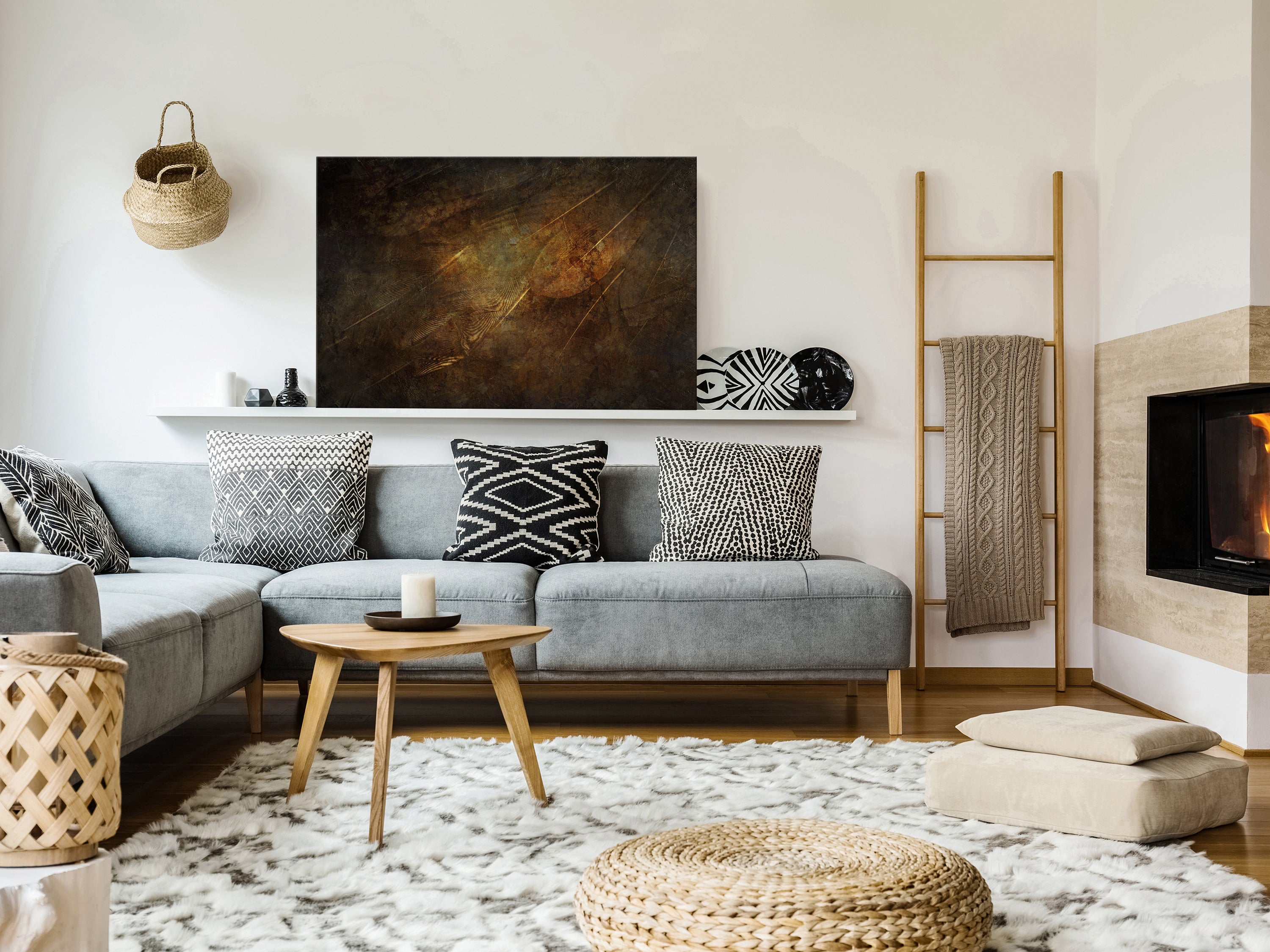 Canvas Print Icarus Wings (1 Part) Wide