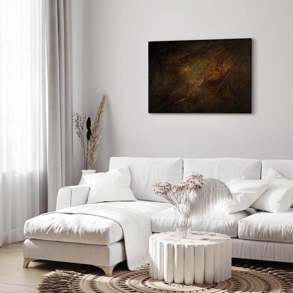 Icarus Wings Vintage Abstract Canvas Print