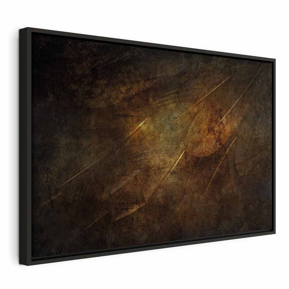 Icarus Wings Vintage Abstract Canvas Print
