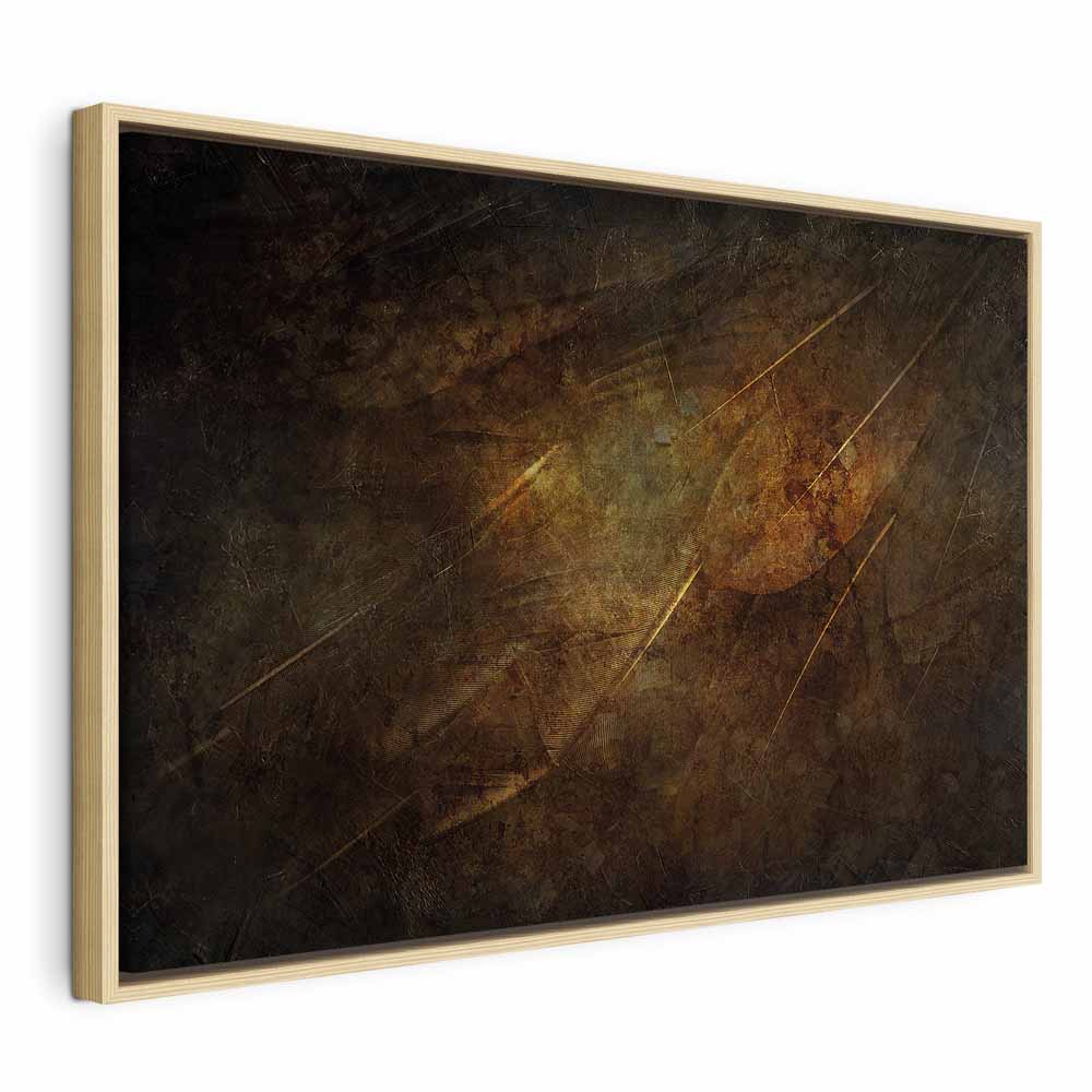 Icarus Wings Vintage Abstract Canvas Print