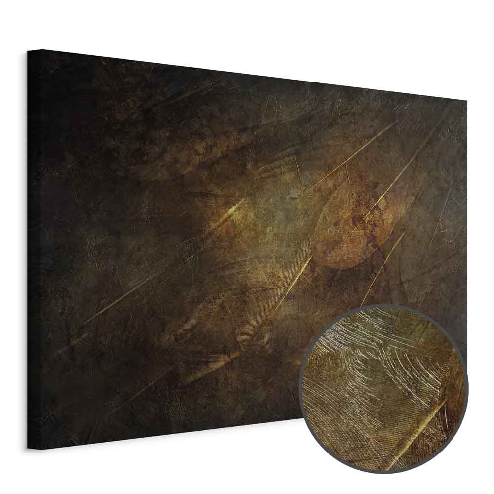 Icarus Wings Vintage Abstract Canvas Print