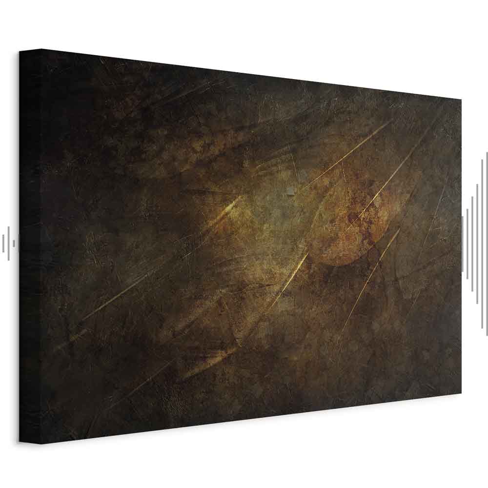 Icarus Wings Vintage Abstract Canvas Print