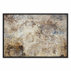 Vintage Floral Abstract Nature Canvas Print