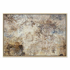 Vintage Floral Abstract Nature Canvas Print