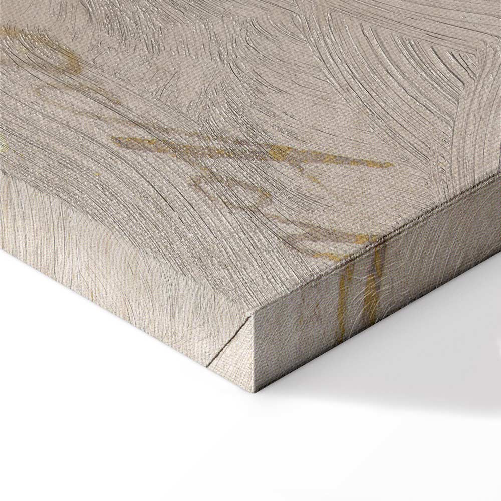 Abstract Vintage Inscriptions Vertical Canvas Print