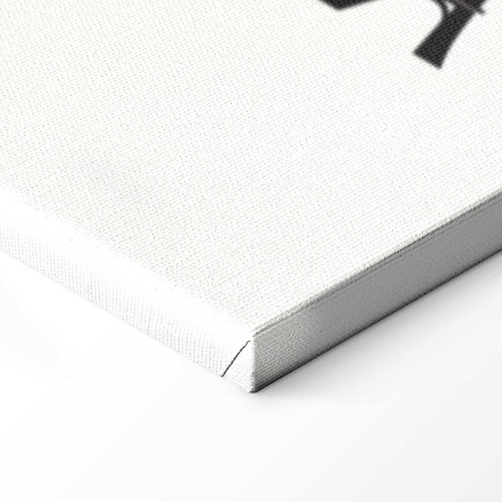 Abstract Sports Collage Graphic Canvas Print