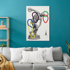 Canvas Print Collage Graphic - Abstract Artwork