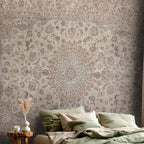 Worn Persian Sand Carpet Ethnic Wall Mural