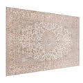 Worn Persian Rug Motif Beige Poster