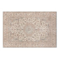 Worn Persian Sand Carpet Motif Canvas Print
