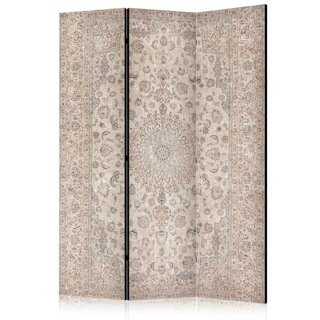 Room Divider Desert Nights Ornamented Persian Carpet in Muted Colors