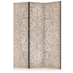 Room Divider Desert Nights Ornamented Persian Carpet in Muted Colors