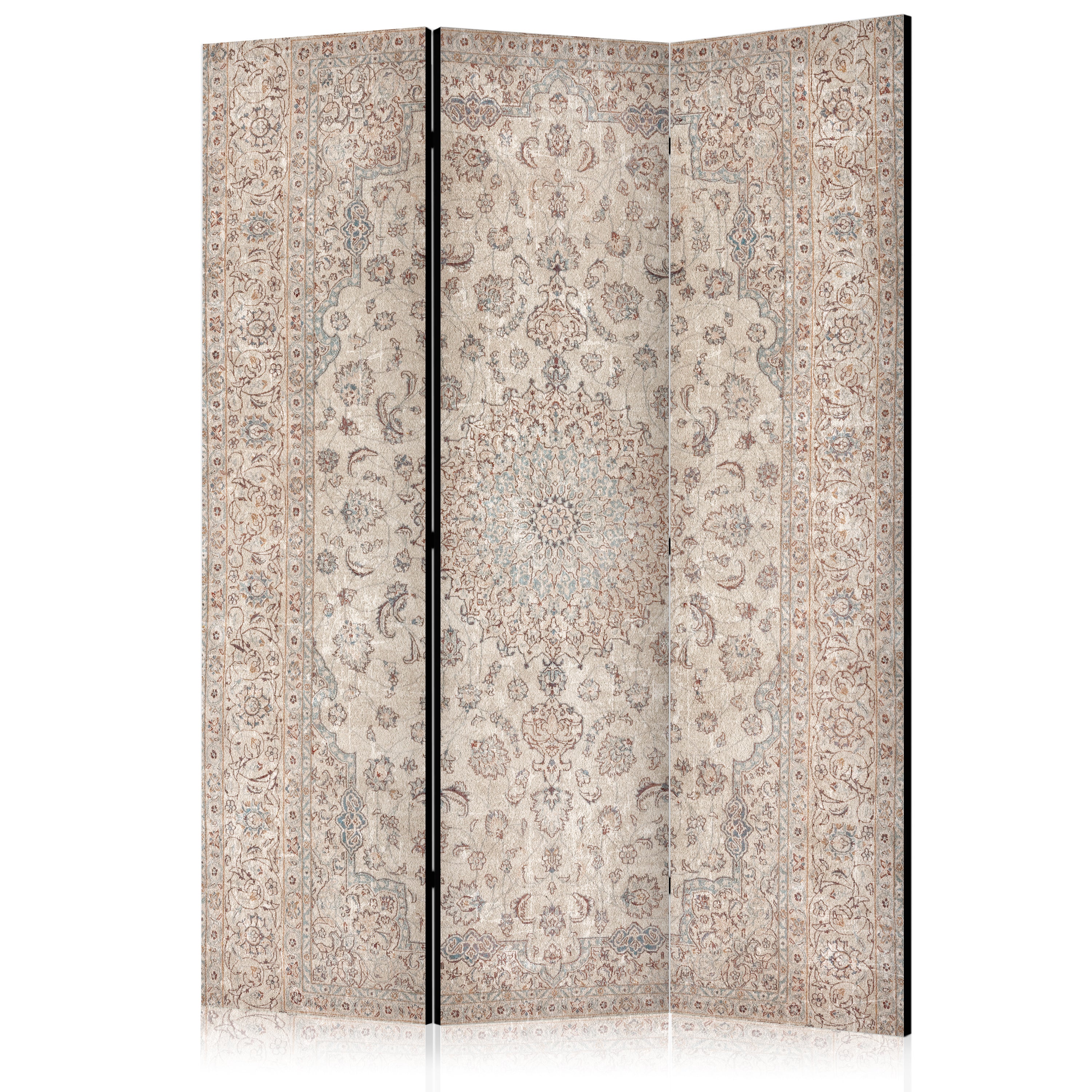 Room Divider Desert Nights Ornamented Persian Carpet in Muted Colors