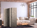 Ornamented Persian Carpet Muted 3-Panel Room Divider