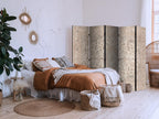 Room Divider Desert Nights Ornamented Persian Carpet in Muted Colors