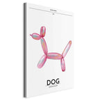 Canvas Print - Holo-Dog - Colorful Dog in Retro Style