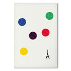 Abstract Sports France Canvas Print