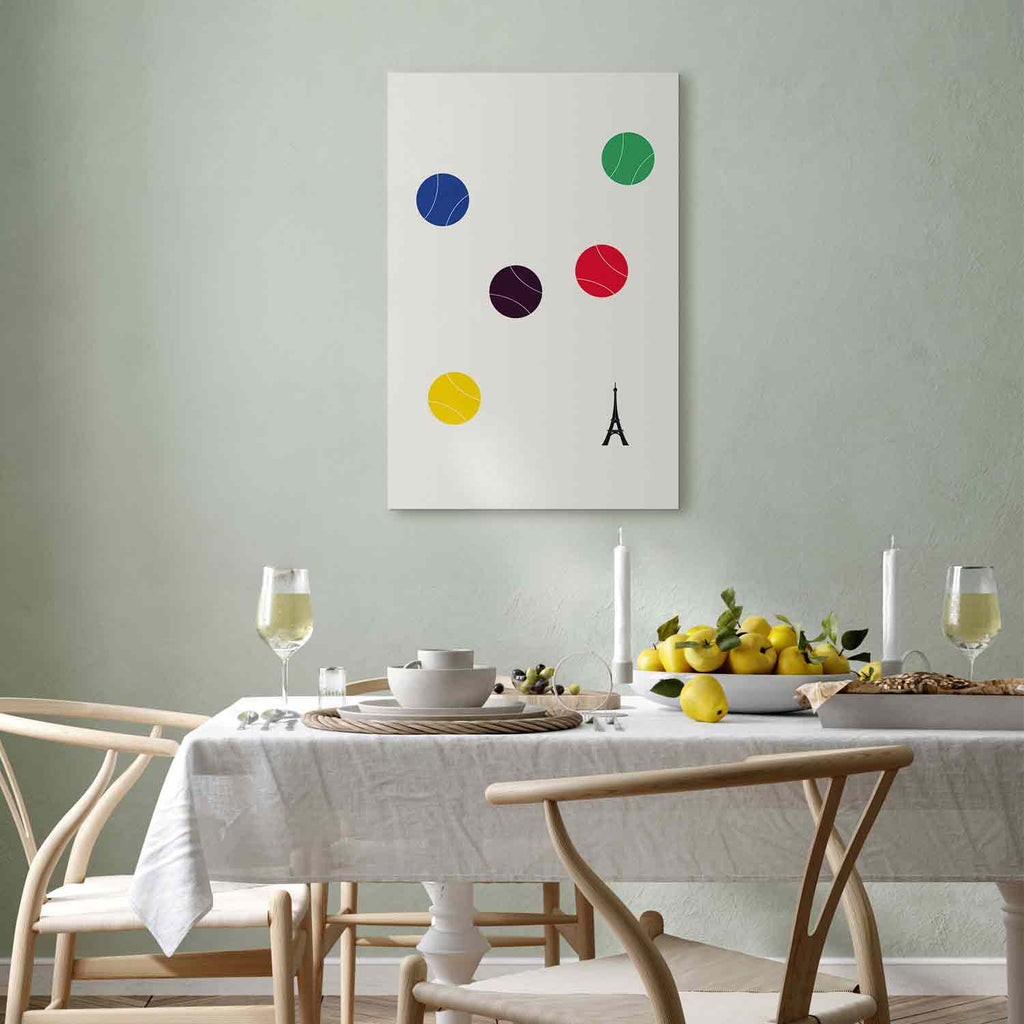 Abstract Sports France Canvas Print