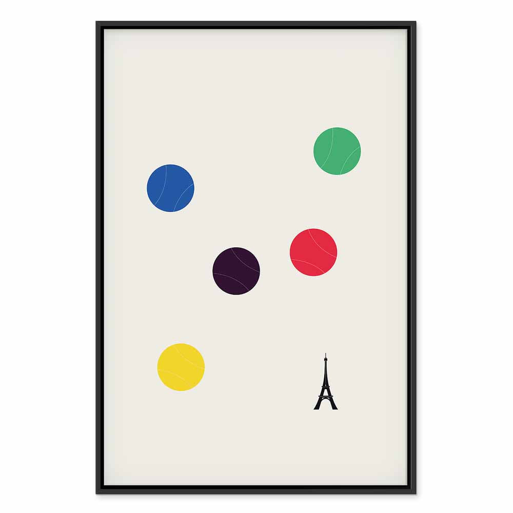 Abstract Sports France Canvas Print