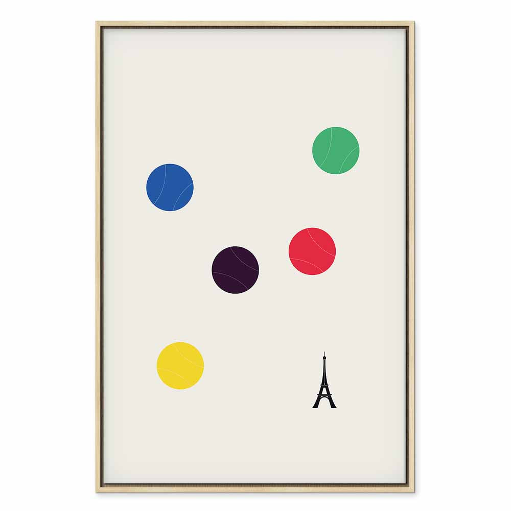 Abstract Sports France Canvas Print