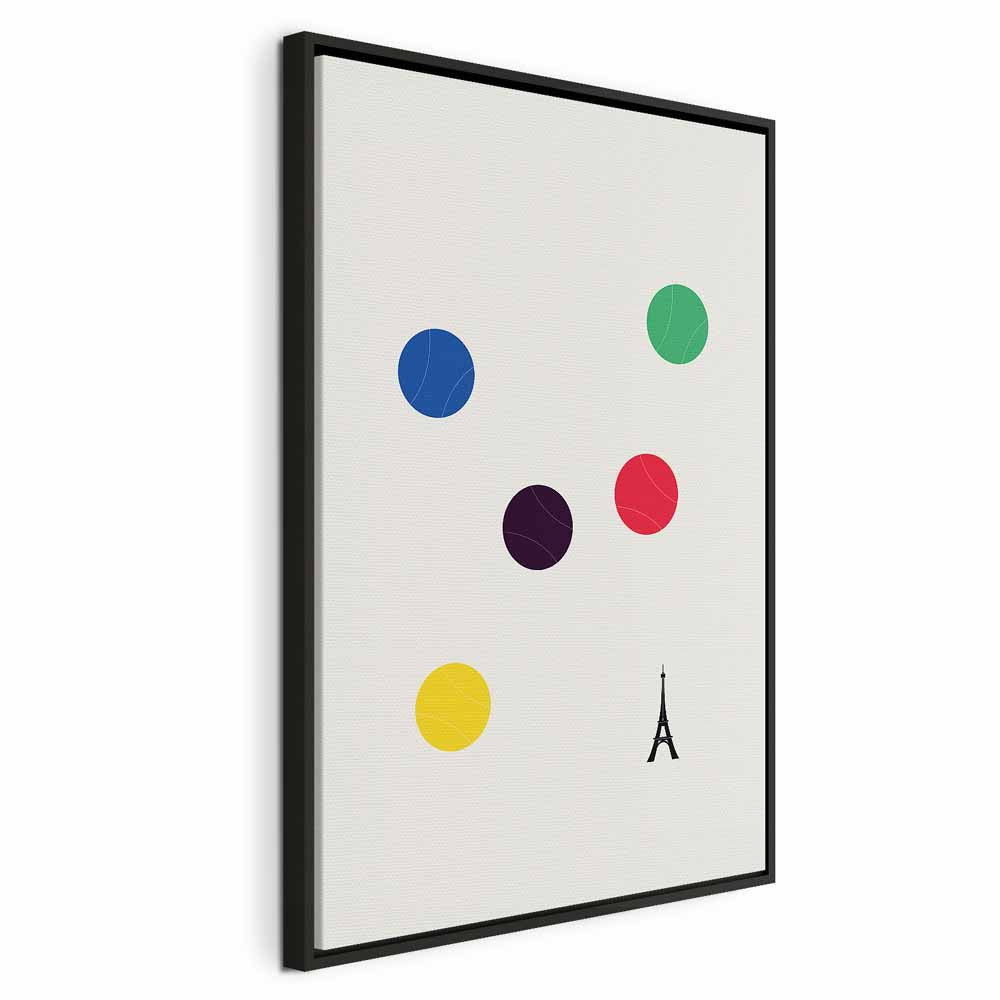 Abstract Sports France Canvas Print