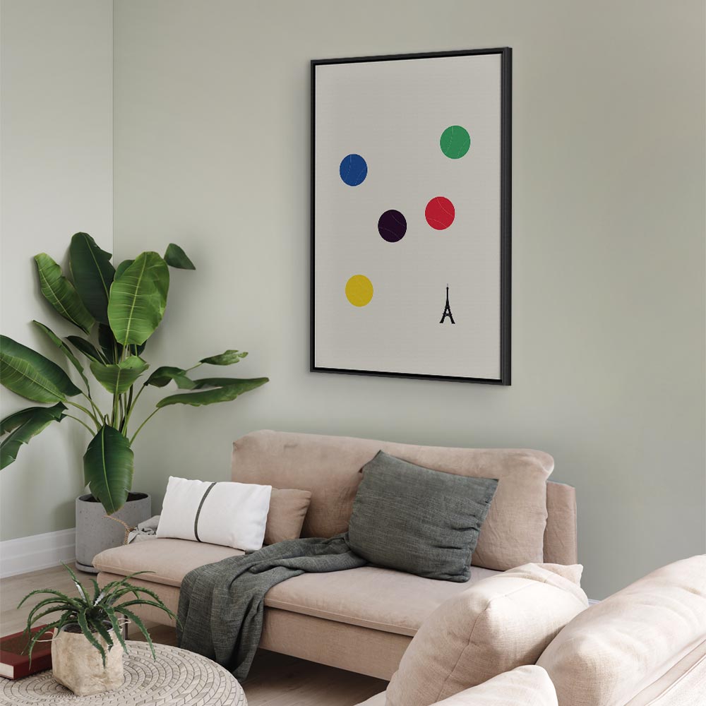 Abstract Sports France Canvas Print