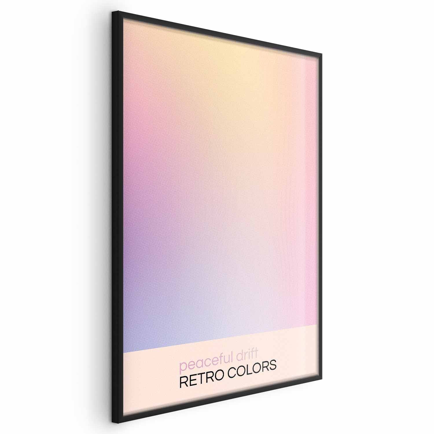 Pastel Abstract Drift Contemporary Poster