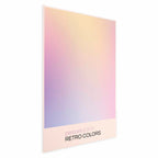 Pastel Abstract Drift Contemporary Poster